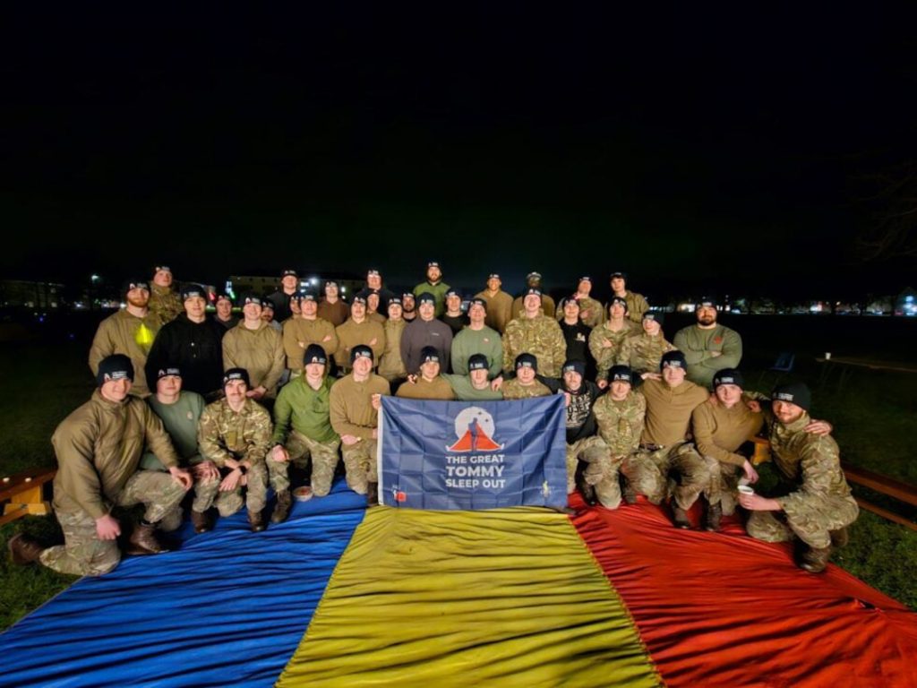 BAE Systems Great Tommy Sleep Out