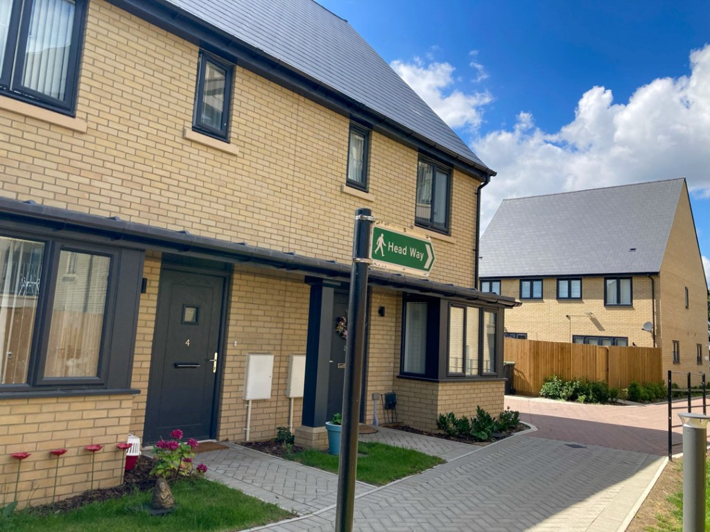 New terraced housing in RBVEs Centenary Village